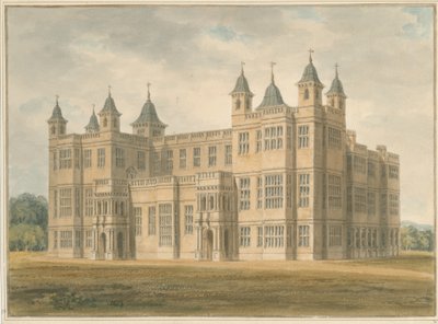 Essex - Audley End, 1811 by John Chessell Buckler