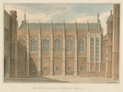 Middlesex - Hampton Court by John Chessell Buckler