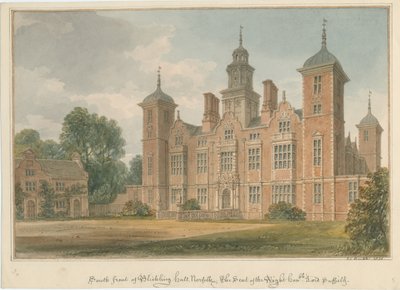 Norfolk - Blickling Hall by John Chessell Buckler