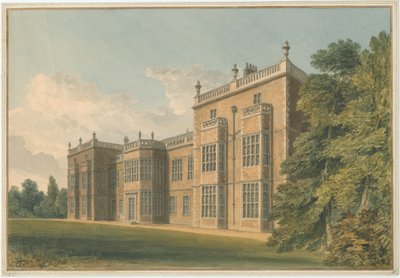 Yorkshire - Burton Stable, 1818 by John Chessell Buckler