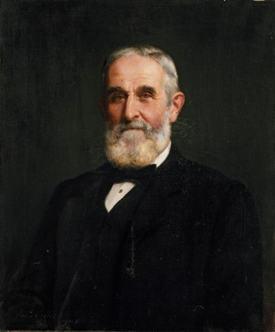 Sir John Evans by John Collier