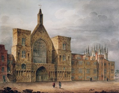 Entrance to Westminster Hall by John Coney