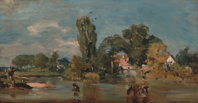 Flatford Mill, between 1810 and 1811 by John Constable