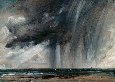 Storm Over the Sea, c. 1824-26 by John Constable