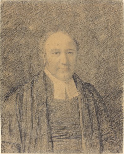 Half-Length Portrait of a Cleric by John Constable