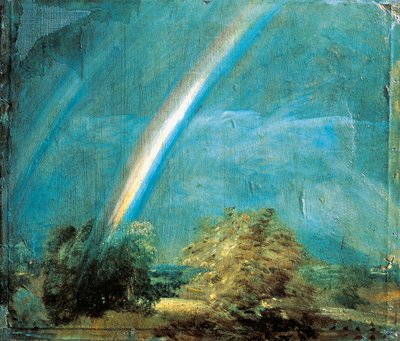 Landscape with a Double Rainbow by John Constable