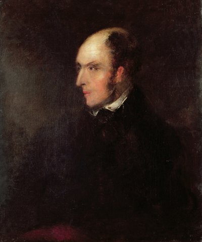 Portrait of a Balding Man by John Constable