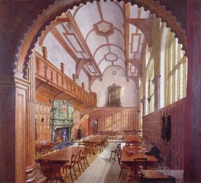Great Hall, Charterhouse, London by John Crowther