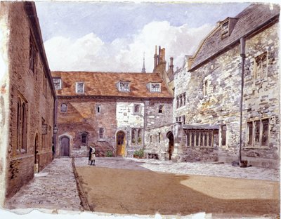 Wash House Court, Charterhouse, London by John Crowther