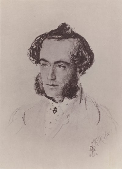 John Leech by John Everett (after) Millais