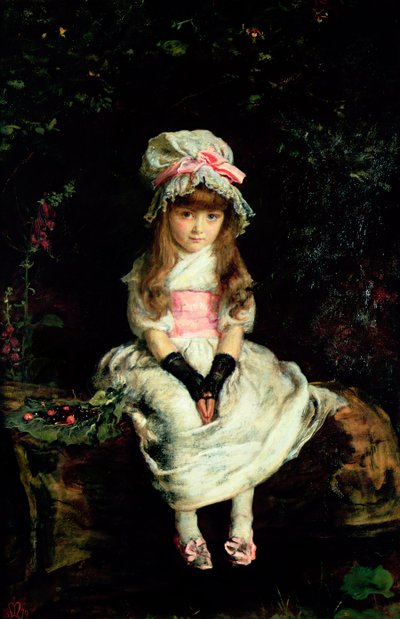 Cherry Ripe, 1879 by John Everett Millais