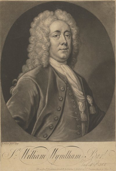 Sir William Wyndham by John Faber the younger