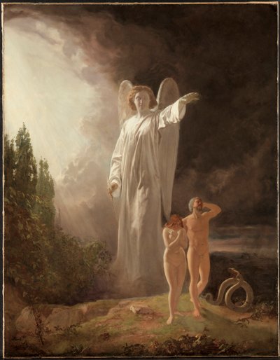 Expulsion of Adam and Eve by John Faed