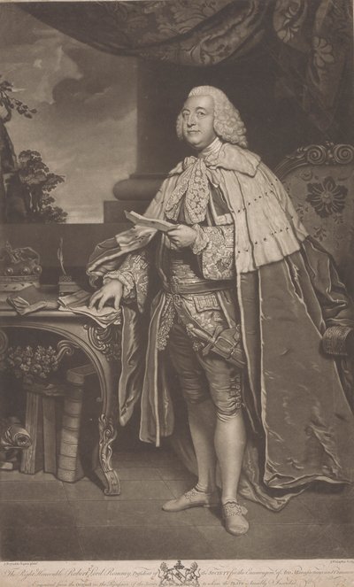 Robert Marsham, 2nd Baron Romney by John Finlayson