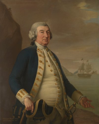 Admiral William Parry (1705-1779) by John Francis Rigaud