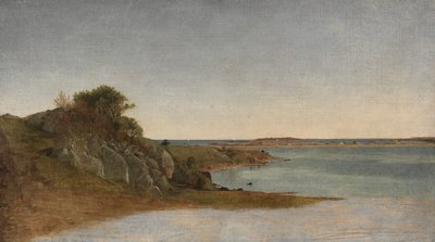 View near Newport by John Frederick Kensett