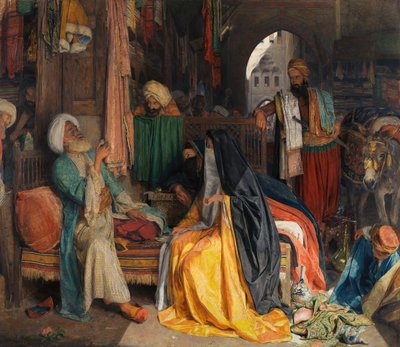 The Doubtful Coin by John Frederick Lewis