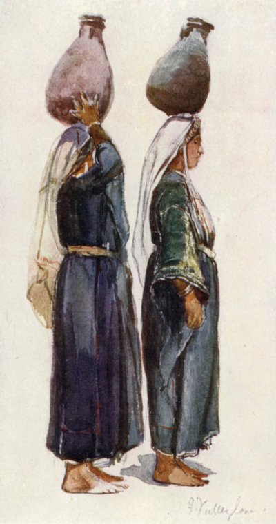 Studies of Syrian Peasant Women by John Fulleylove