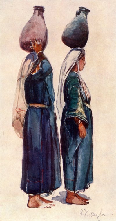 Studies of Syrian Peasant Women by John Fulleylove