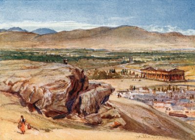 The Areopagus and the Theseum by John Fulleylove