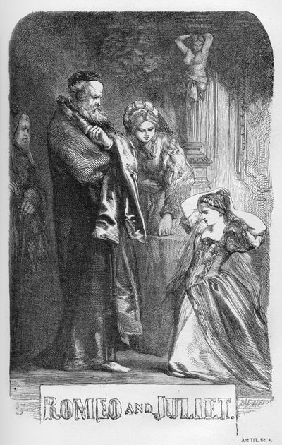 Romeo and Juliet by John Gilbert