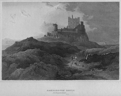 Bamborough Castle, Northumberland by John Greig