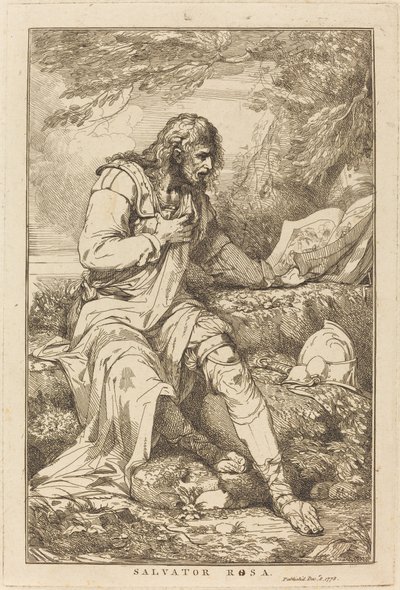 Salvator Rosa by John Hamilton Mortimer