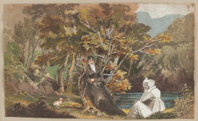 Borrowdale, 1810 by John Harden