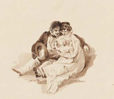 Tom & Christine with baby by John Harden