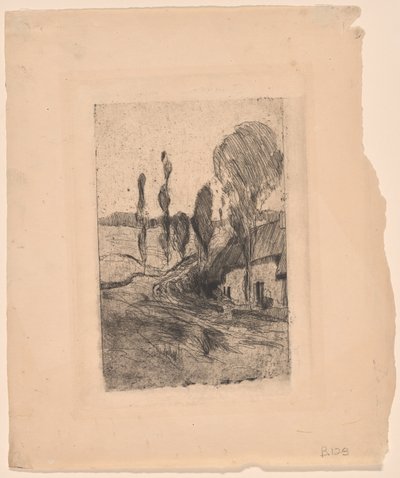 French Landscape by John Henry Twachtman