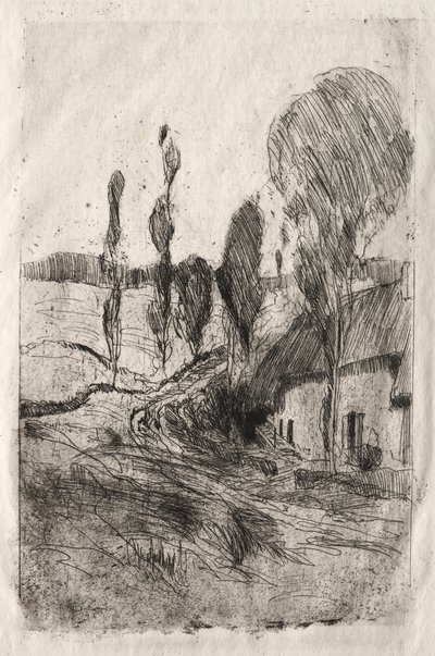 French Landscape, c1884-1889 by John Henry Twachtman