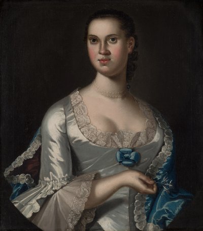 Mrs. Elizabeth Smith (née Elizabeth Chew), 1762 by John Hesselius