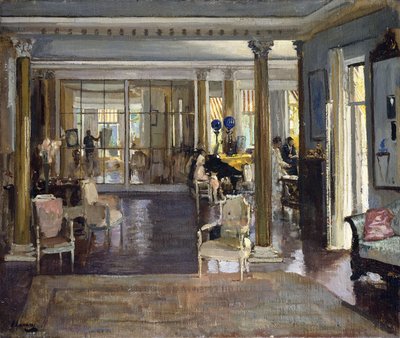 The Drawing Room, Falconhead by John Lavery