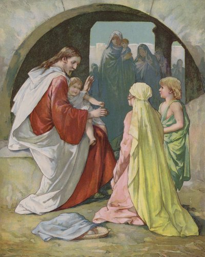 Christ blessing Little Children by John Lawson