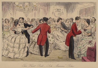 The Hunt Ball, Ask Mamma Polka by John Leech