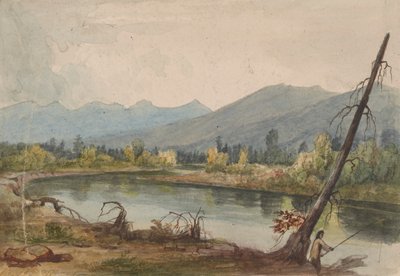 Bitterroot River near Fort Owen by John Mix Stanley