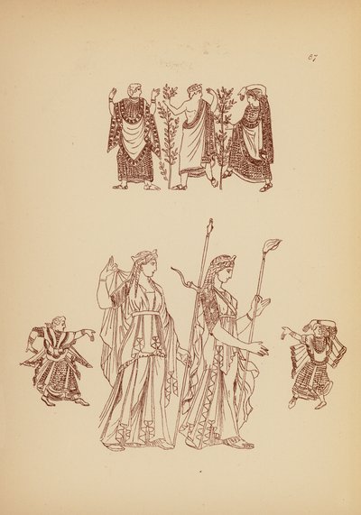 Ancient Greek Female Costume by John Moyr Smith