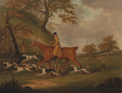 Huntsman and Hounds by John Nost Sartorius