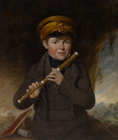 John Gurney Jr., the Little Flute Player by John Opie