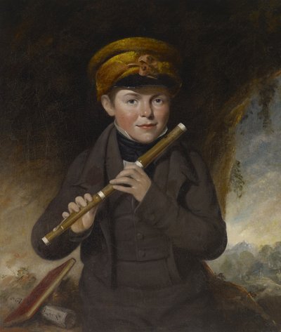 John Gurney, the Little Flute Player, c.1800 by John Opie