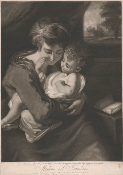 Madonna with Child by John Raphael Smith