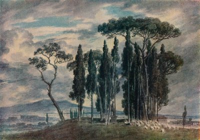 The Villa Negroni by John Robert Cozens