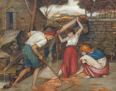 Winnowing by John Roddam Spencer Stanhope