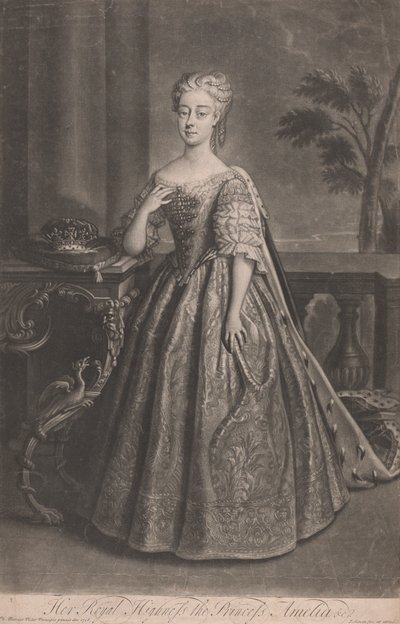 Her Royal Highness, the Princess Amelia by John Simon