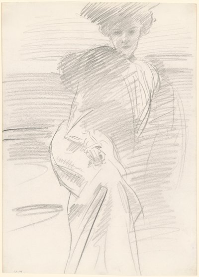 Seated Woman by John Singer Sargent