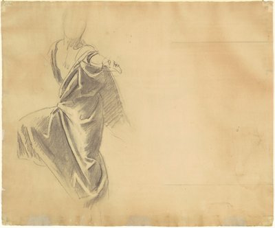 Study of Drapery (verso), 1920-1922 by John Singer Sargent