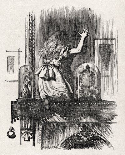 Alice Through the Looking Glass by John Tenniel