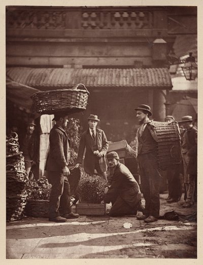 Covent Garden Labourers by John Thomson