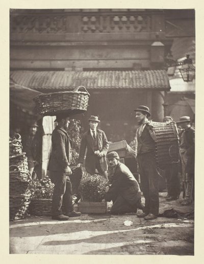 Covent Garden Labourers, 1881 by John Thomson