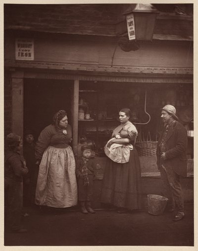 Sufferers from the Floods by John Thomson